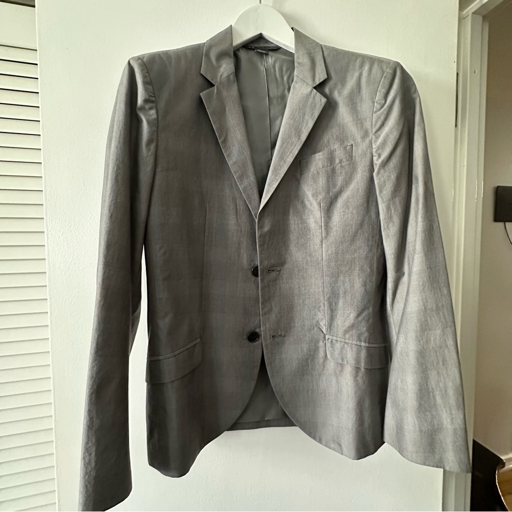 Gray Blazer // Size: 36S/36C Armani Exchange